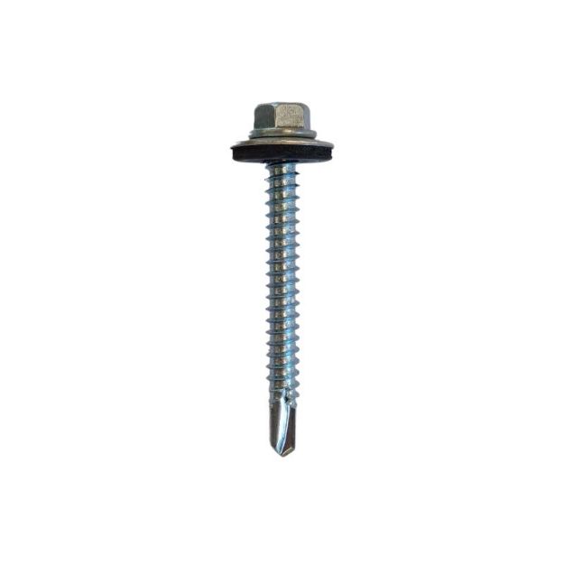 GRIPTORQ 5.5 SELF DRILL HEX HEAD LS3 & W16 BZP (PK 100)