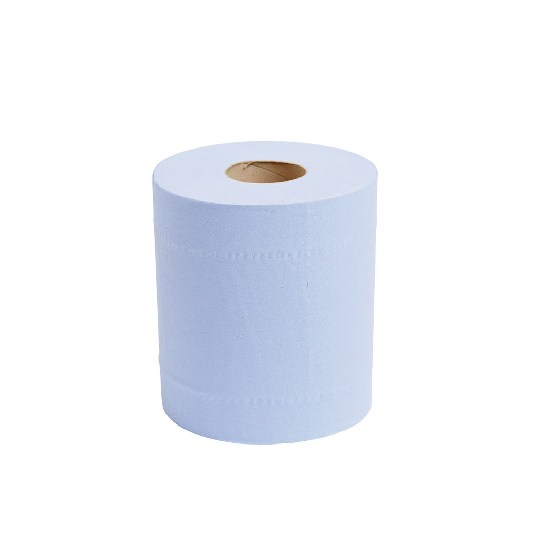 BLUE PAPER TOWEL ROLL 175MM X 150M