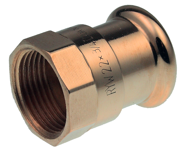 VSH XPRESS COPPER CRIMPED FEMALE THREADED ADAPTOR