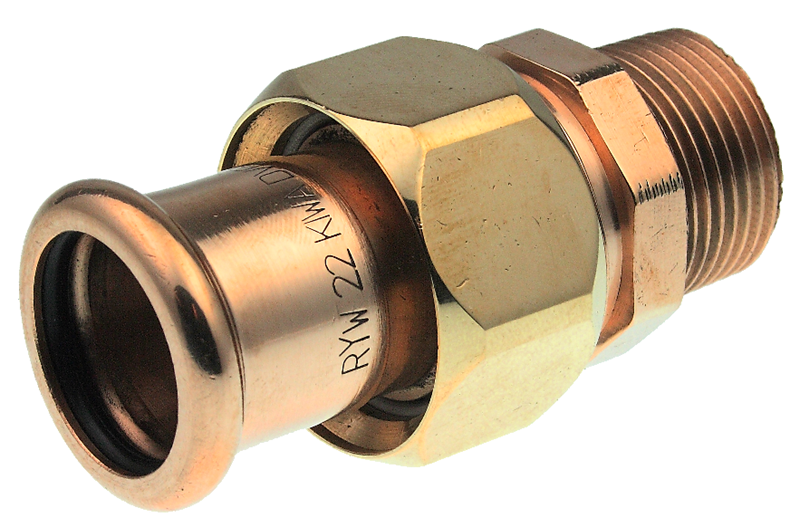 VSH XPRESS COPPER CRIMPED MALE THREADED UNION