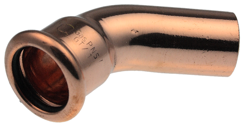 VSH XPRESS COPPER 45 DEGREE CRIMPED BEND M/F