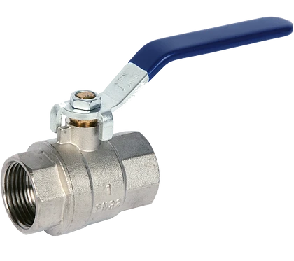ART54 2 PIECE BRASS BALL VALVE FULL BORE SCREWED WRAS