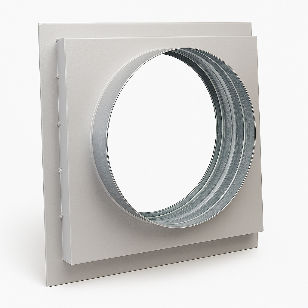 BSB CIRCULAR FD, C, ANGLED FRAME FIRE DAMPER