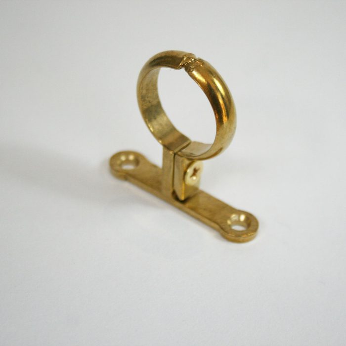 BRASS SCREW TO WOOD BRACKET