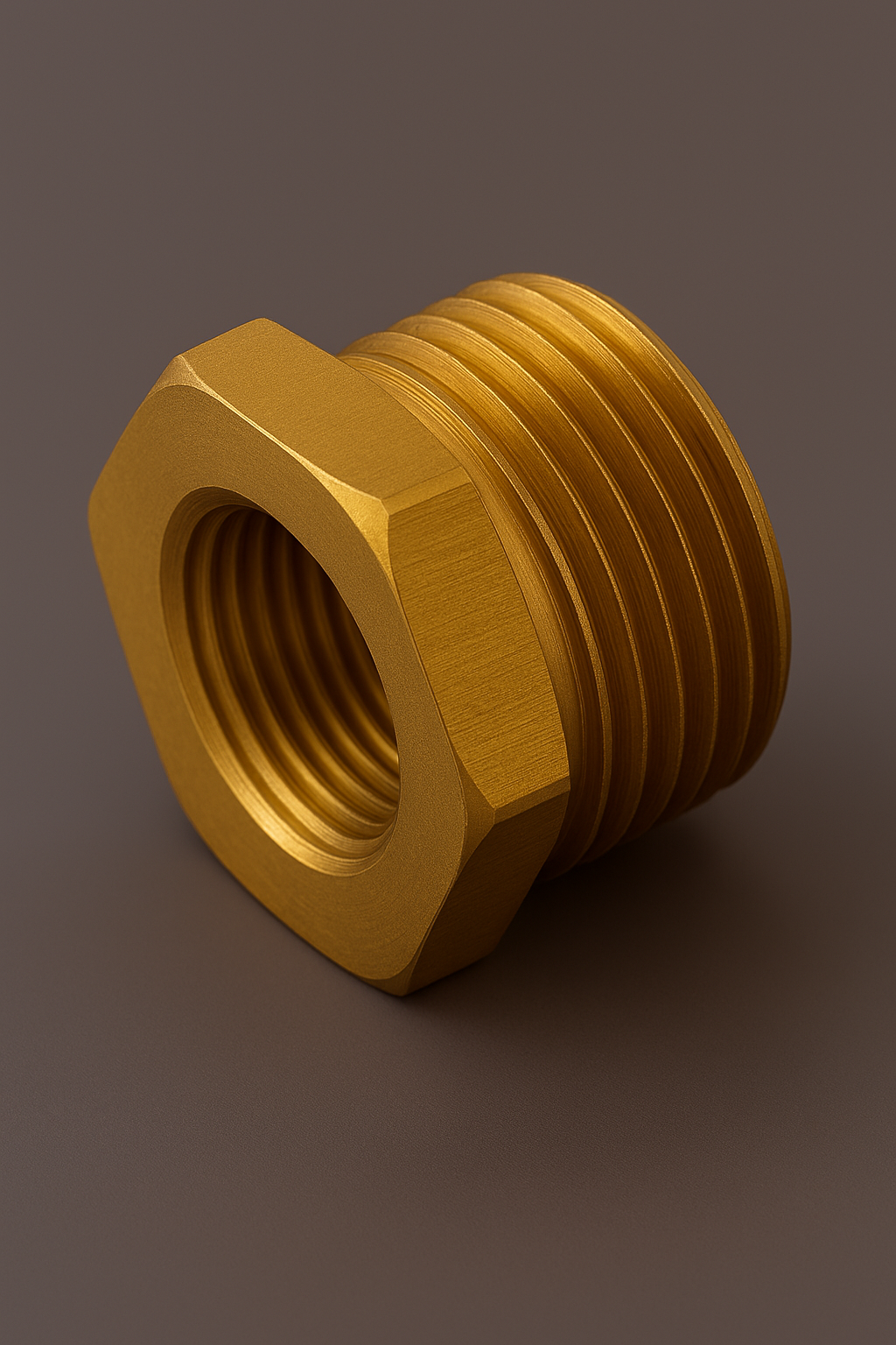 BRASS SCREWED BUSHING
