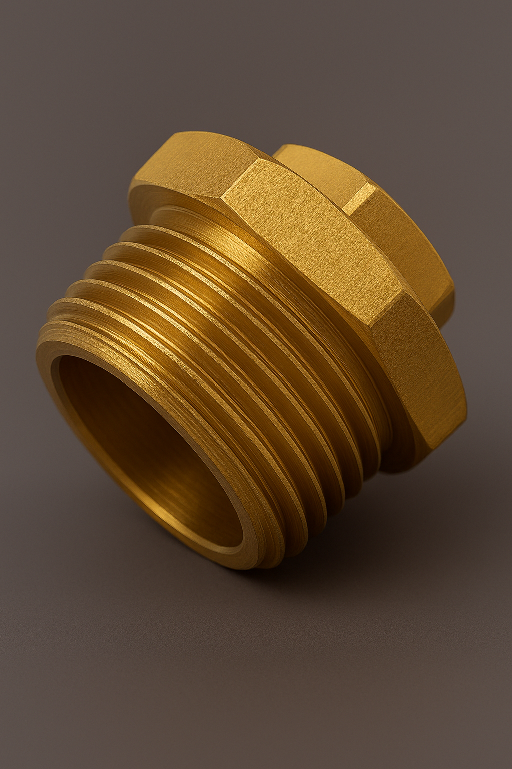 BRASS SCREWED PLUG