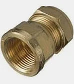 COPPER COMPRESSION FEMALE IRON TO COPPER STRAIGHT