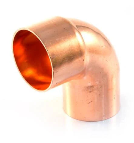 COPPER ENDFEED FITTING ELBOW 90 DEGREE M/F FTG X C