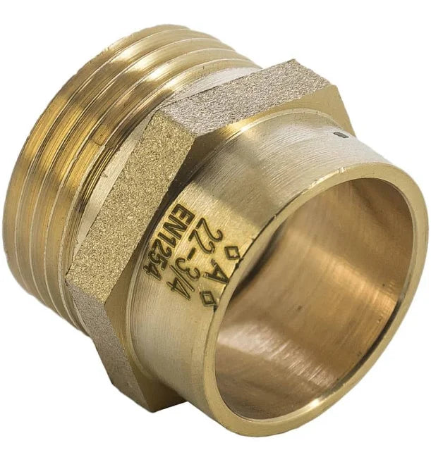 COPPER ENDFEED MALE COUPLING C X MI