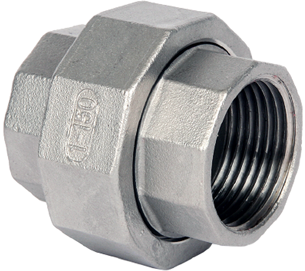 CONICAL SEAT UNION FF 316 STAINLESS STEEL 150LBS