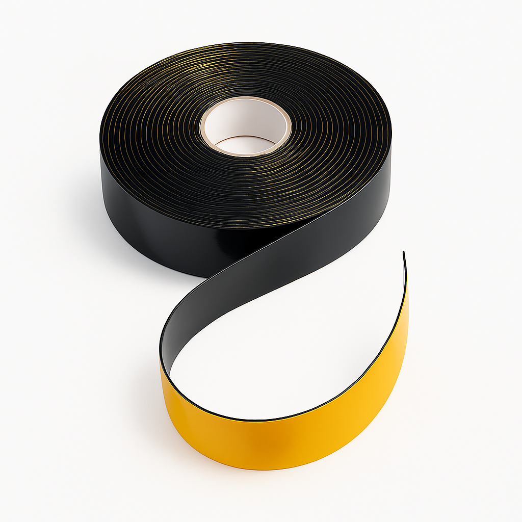 50MM TUFFCOAT BLACK TAPE