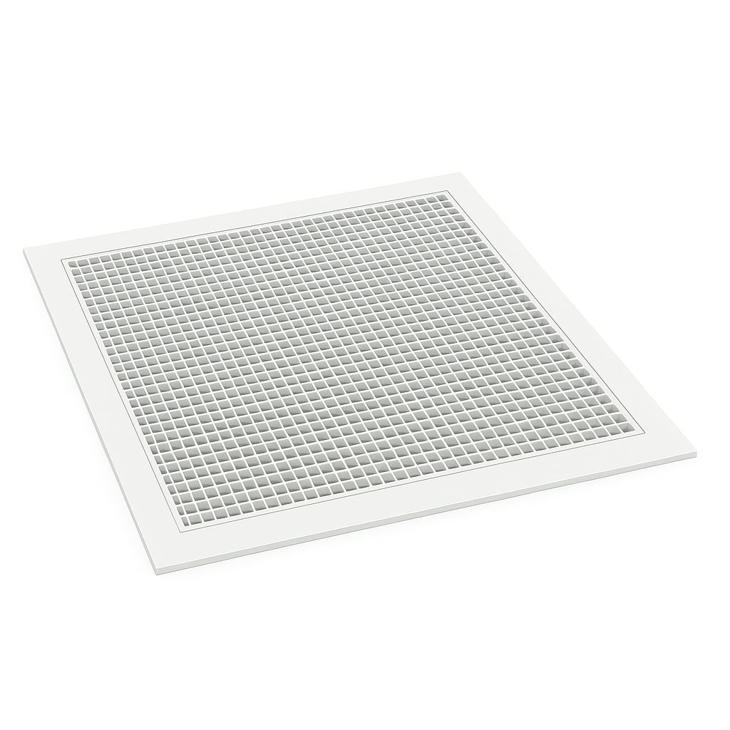 EGG CRATE GRILLE COMPLETE WITH OBD RAL 9010