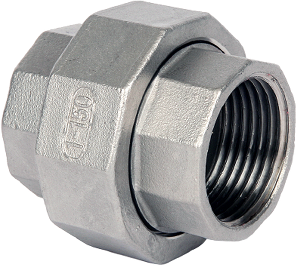 FLAT FACED UNION 316 STAINLESS STEEL 150LBS
