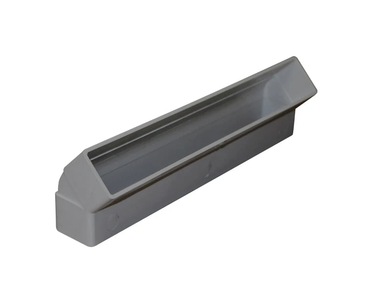 PVC FLAT CHANNEL DUCT 45 DEGREE VERTICAL BEND
