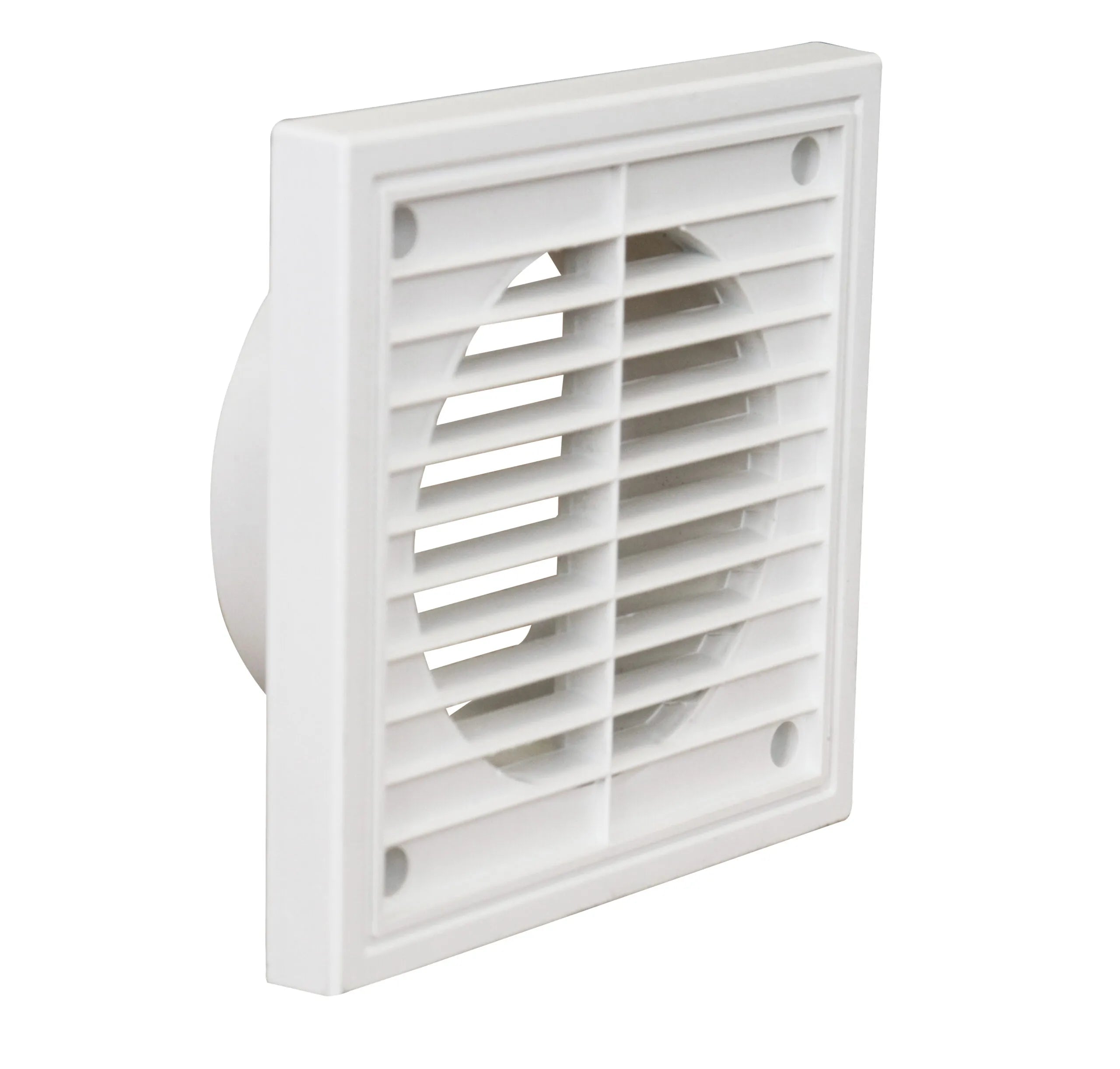 FIXED LOUVRE PLASTIC GRILLE 2 PIECE