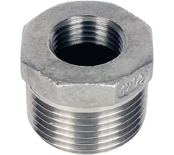 HEX REDUCING BUSH 316 STAINLESS STEEL 150LBS