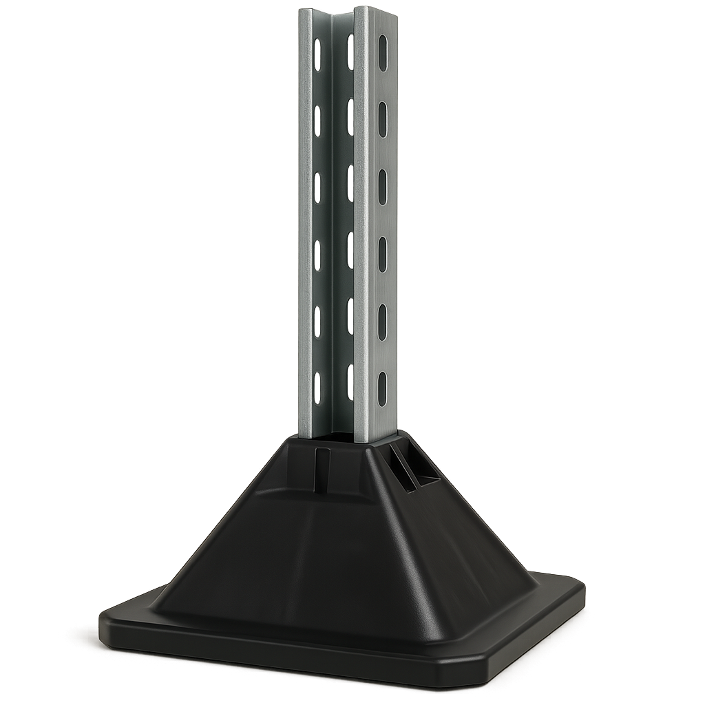 STRUT FOOT PLASTIC FOOT