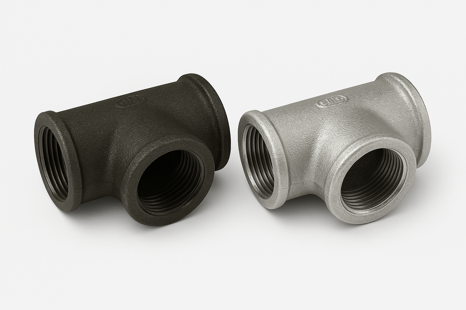 TSP FIG 130 EQUAL TEE MALLEABLE FITTING