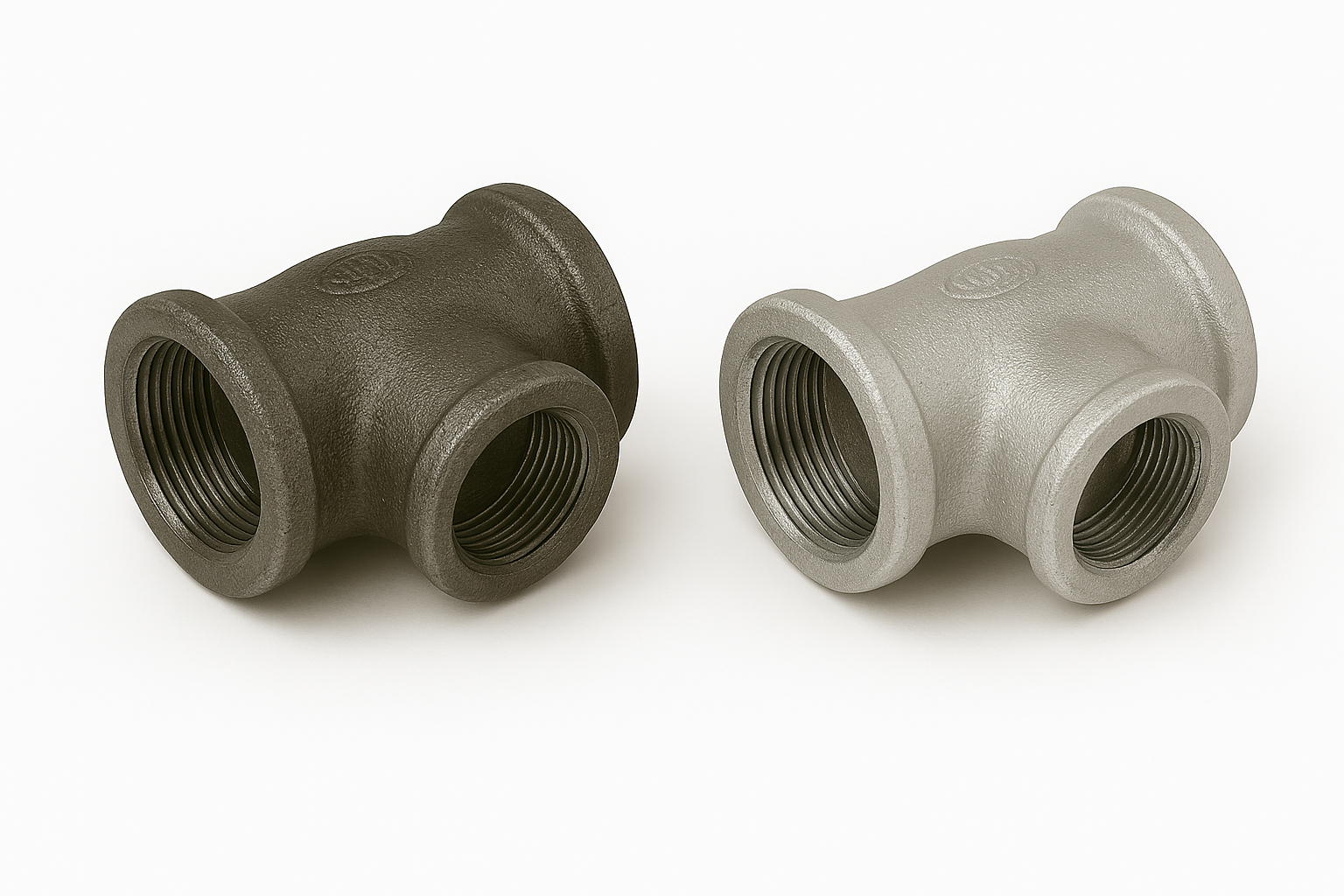 TSP FIG 130 REDUCING END TEE MALLEABLE FITTING