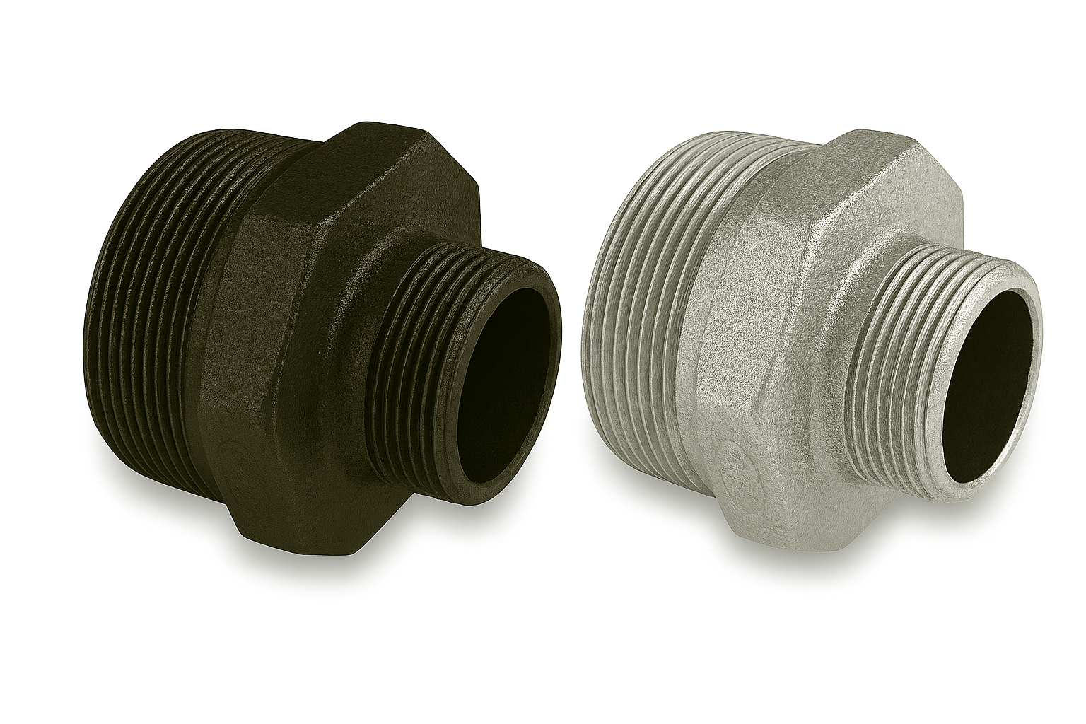 TSP FIG 245 REDUCING HEX NIPPLE MALLEABLE FITTING