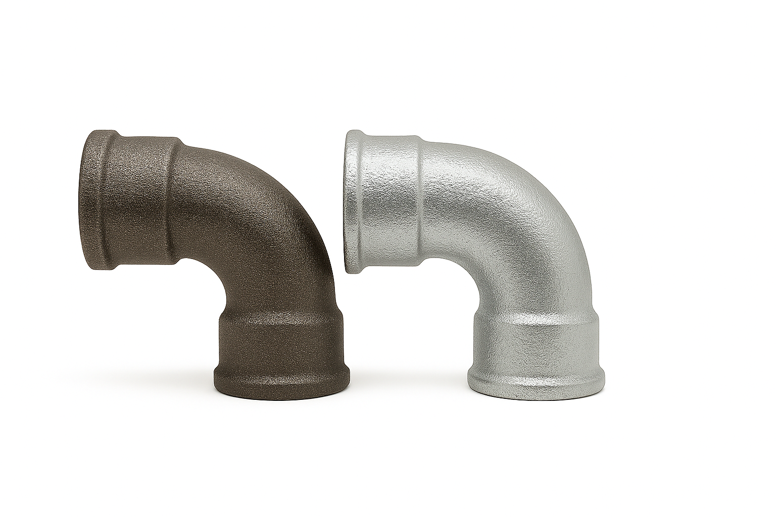 TSP FIG 2A FF 90 DEG BEND MALLEABLE FITTING