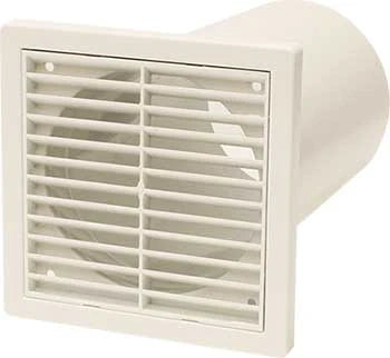 VENT AXIA 125MM WHITE WALL FITTING KIT 455226