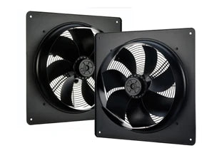 VENT AXIA VSP SICKLE PLATE FAN, 4 POLE, SINGLE PHASE