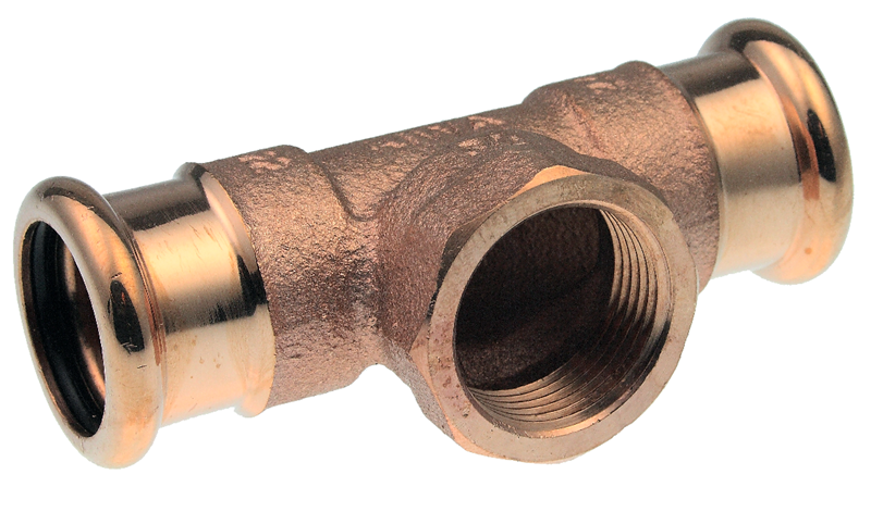 XPRESS COPPER CRIMPED FEMALE THREADED TEE