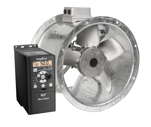 WOODS SHORT CASE MAXFAN COMPACT C/W INVERTER SINGLE PHASE